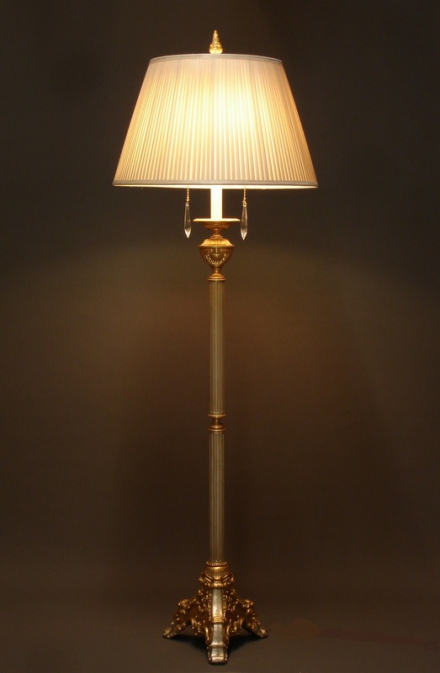 Verlenen pantoffel Commandant bouillotte lamp | Klassieke vloerlamp APRIL - Empel Collections